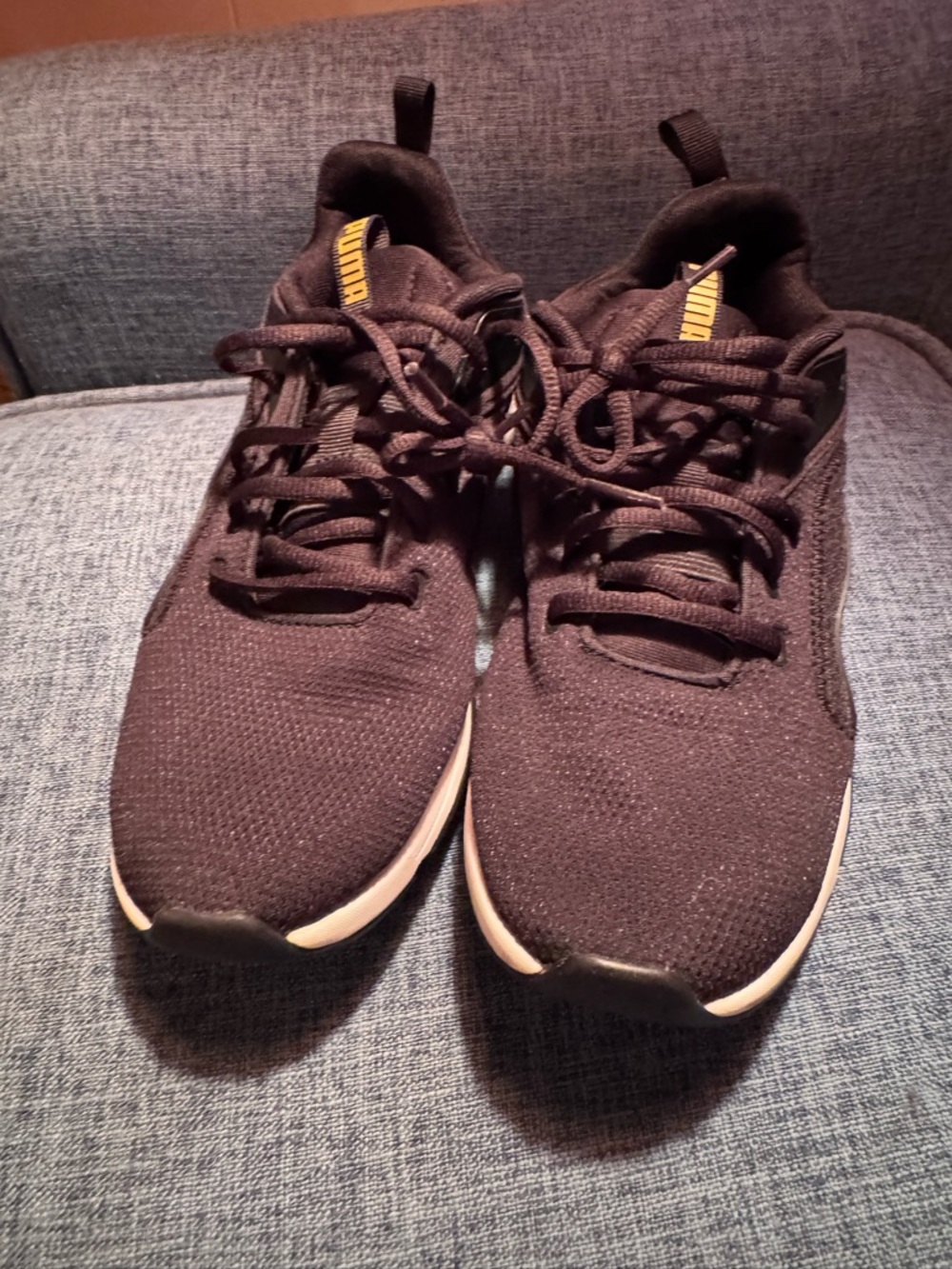 Puma  Black Athletic Sneakers